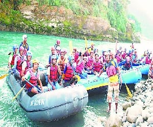 river rafting rate increase.